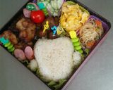 キャラ弁♪ゲゲゲの鬼太郎こなきじじい♡作り方2写真