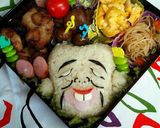 キャラ弁♪ゲゲゲの鬼太郎こなきじじい♡作り方5写真