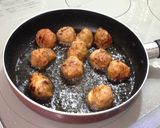 ●豚肉ボールとゴロゴロ野菜の黒酢酢豚●作り方5写真