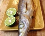 築地 秋 その1富津のカマス塩焼き作り方3写真