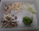 きのこと鮪ぶつぎり入り秋風味玉子丼作り方3写真