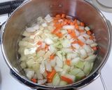 圧力鍋で簡単♪離乳食に！基本の野菜スープ作り方2写真