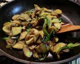 ノンオイル♪茄子と長ネギの醤油炒め作り方7写真