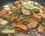 余った肉団子と唐揚げで中華丼★リメイク作り方3写真