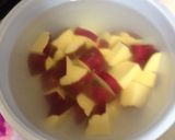 さつま芋のほっこり♡お味噌汁作り方1写真