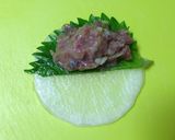 アジのなめろう 大根でオシャレに変身♪作り方6写真