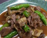 牛肉とキノコのオイスターソース炒め作り方9写真
