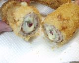ちくわロール豚カツ☆梅しそチーズ作り方7写真