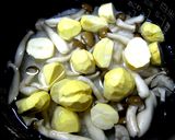 栗としめじの炊き込みご飯作り方3写真