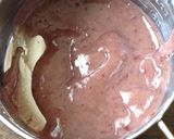 ホワイトチョコdeいちごジャムクリーム作り方1写真