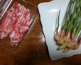 巻くだけ簡単♪谷中しょうがのワイルド焼き作り方1写真