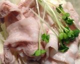 簡単！節約！ヘルシーな豚しゃぶサラダ作り方5写真