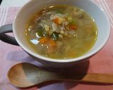 野菜とレンズ豆の食べるスープ作り方5写真