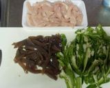 ピーマンと鶏肉ヘルシー炒め作り方1写真