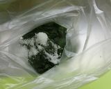 青シソ塩漬け＆シソの葉おにぎり作り方6写真