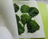 青シソ塩漬け＆シソの葉おにぎり作り方8写真