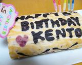 米粉の★いちごデコロールケーキ作り方20写真