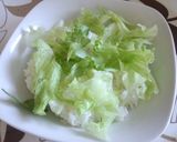 ずぼら最高～♪カニかまブラマヨ丼★作り方1写真