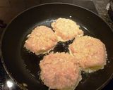 鳥つくね　ハンバーグ、おろしでさっぱり作り方8写真