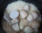 サトイモ味噌ご飯作り方2写真