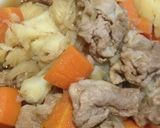 ☆肉じゃが丼☆作り方1写真