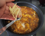 お店顔負け！生姜香るかきたまとろみうどん作り方2写真