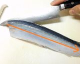 さんまのお造り お刺身三枚おろし魚捌き方作り方8写真
