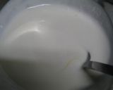 練乳水切りヨーグルトdeレアチーズケーキ作り方1写真