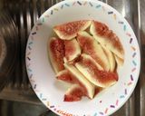 生ハム&無花果の冷たいパスタ ミント風味作り方2写真