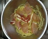 生ハム&無花果の冷たいパスタ ミント風味作り方4写真