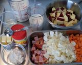 具だくさんクリームスープ作り方1写真