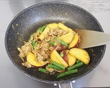さつまいもと豚肉の和風カレー煮作り方4写真
