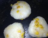 コーンバター焼きおにぎり作り方2写真