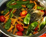 一夜干しカレイのアクアパッツァ風作り方5写真