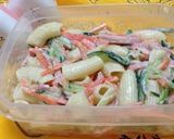 ピクニックにも！マカロニサラダ明太子味⭐作り方6写真