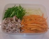 野菜の春巻き作り方1写真