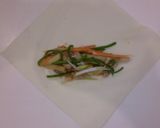 野菜の春巻き作り方4写真
