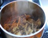 舞茸とごぼうの炊き込みご飯作り方2写真