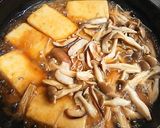 フライパンひとつで～豆腐のきのこあんかけ作り方9写真
