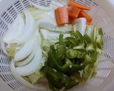 中華風五目野菜炒め作り方1写真