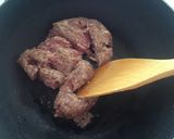 ハンバーグで作る簡単ミートソース作り方3写真