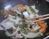 中華風五目野菜炒め作り方4写真