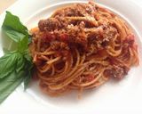 ハンバーグで作る簡単ミートソース作り方8写真