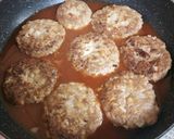 高野豆腐で節約ボリューム煮込みハンバーグ作り方11写真