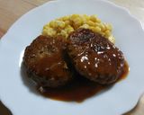 高野豆腐で節約ボリューム煮込みハンバーグ作り方13写真