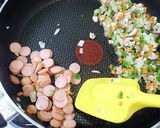 簡単ピラフ風 チャーハン 時短で美味作り方5写真