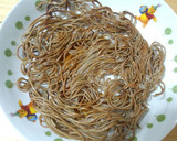 蕎麦焼き＝残った蕎麦の揚げ焼き作り方3写真
