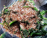 手間なし楽ちん ほうれん草のごま和え作り方1写真