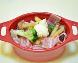 麺つゆバターココット作り方1写真