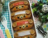 紅白ハチマキくまさん稲荷作り方10写真
